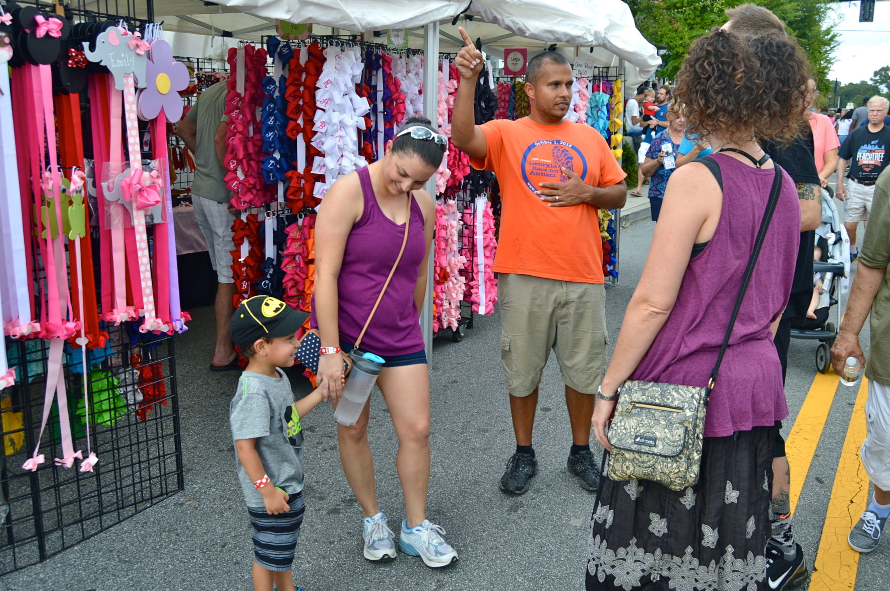 Duluth’s 36th annual Fall Festival boasts large crowds, though retains small-town feel